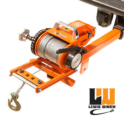 Lewis Winch Trailer-Hitch Mount