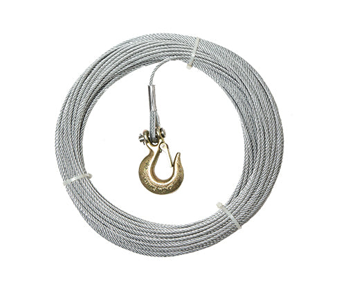 Lewis Winch Aircraft Cable With Hook